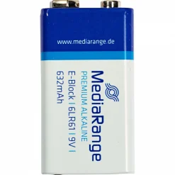 Alkaline Media Range Block 6LR61 (9 Volt Blockbatterie)