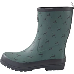 Almwalker Gummistiefel Hirschlein Damen (Oliv)