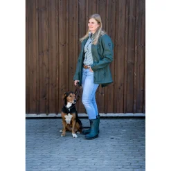 Almwalker Gummistiefel Hirschlein Damen (Oliv)