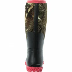Almwalker Neoprenstiefel Fleur Damen (Schwarz/Camouflage/Pink)