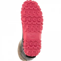 Almwalker Neoprenstiefel Fleur Damen (Schwarz/Camouflage/Pink)