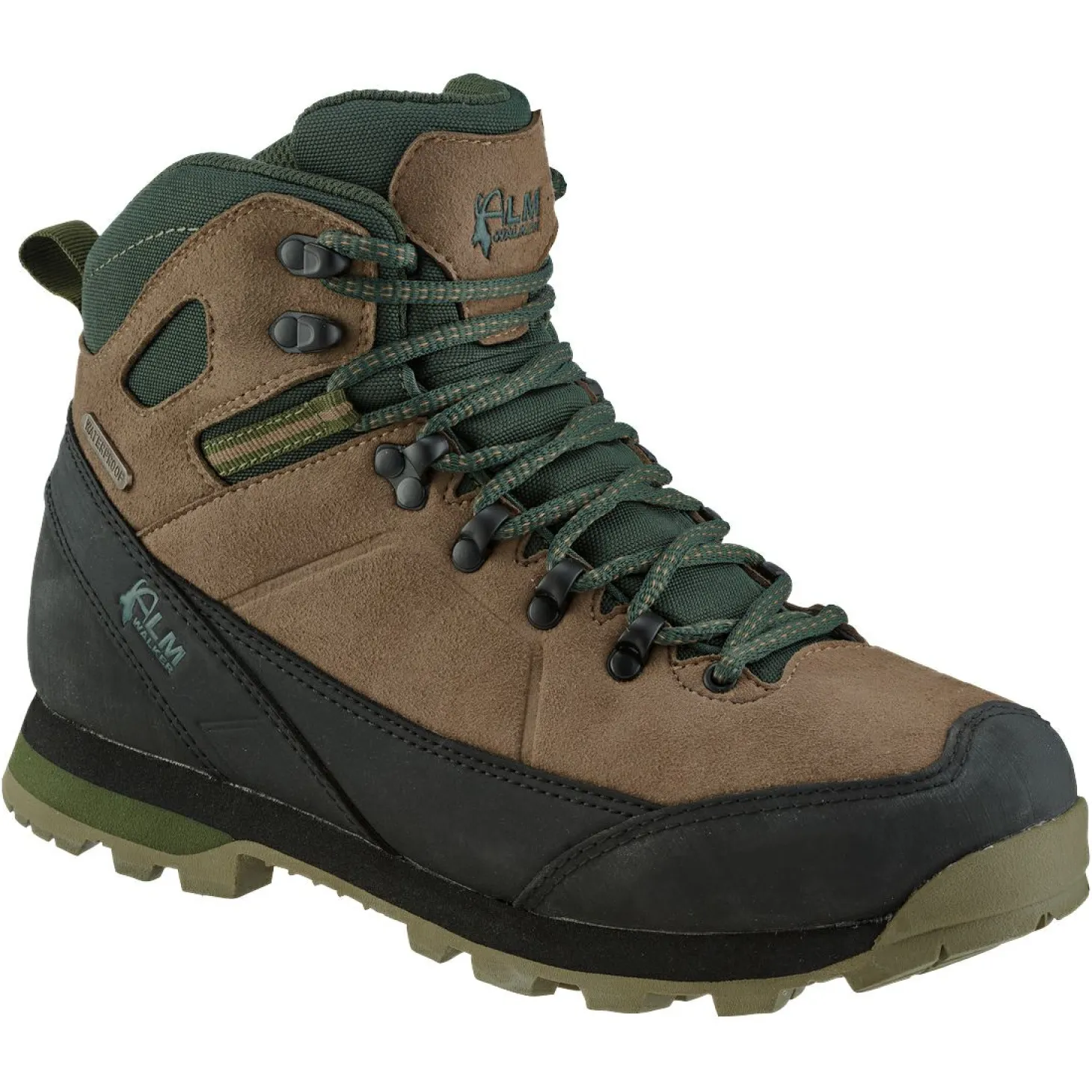 Almwalker Outdoorboots Adda Herren (Braun/Schwarz)