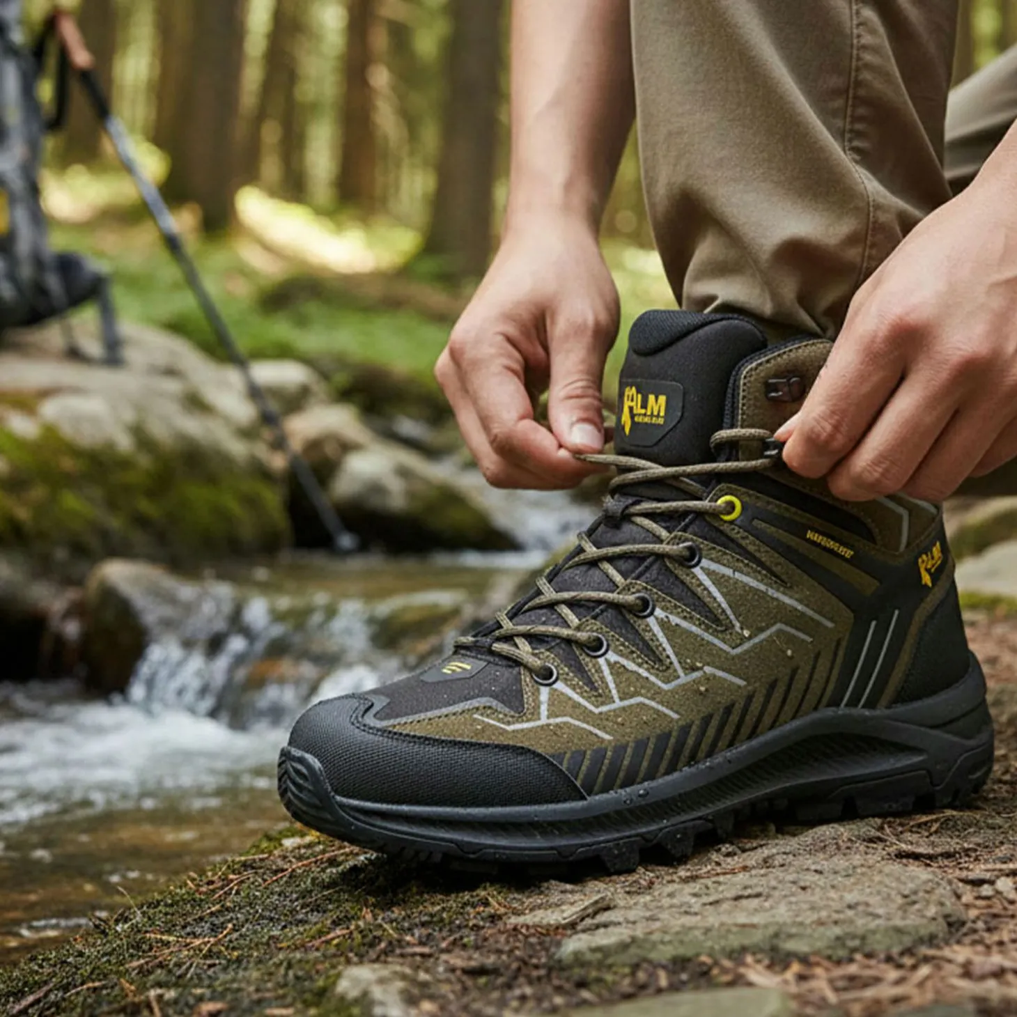 Almwalker Outdoorboots Arvid ATX Herren (Braun/Schwarz)