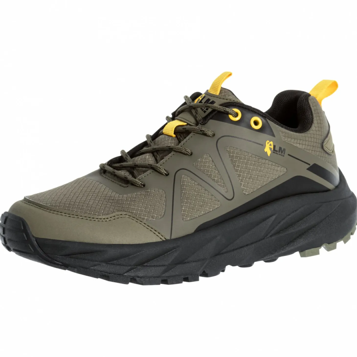 Almwalker Outdoorschuhe Trail Plus Herren (Oliv/Schwarz)