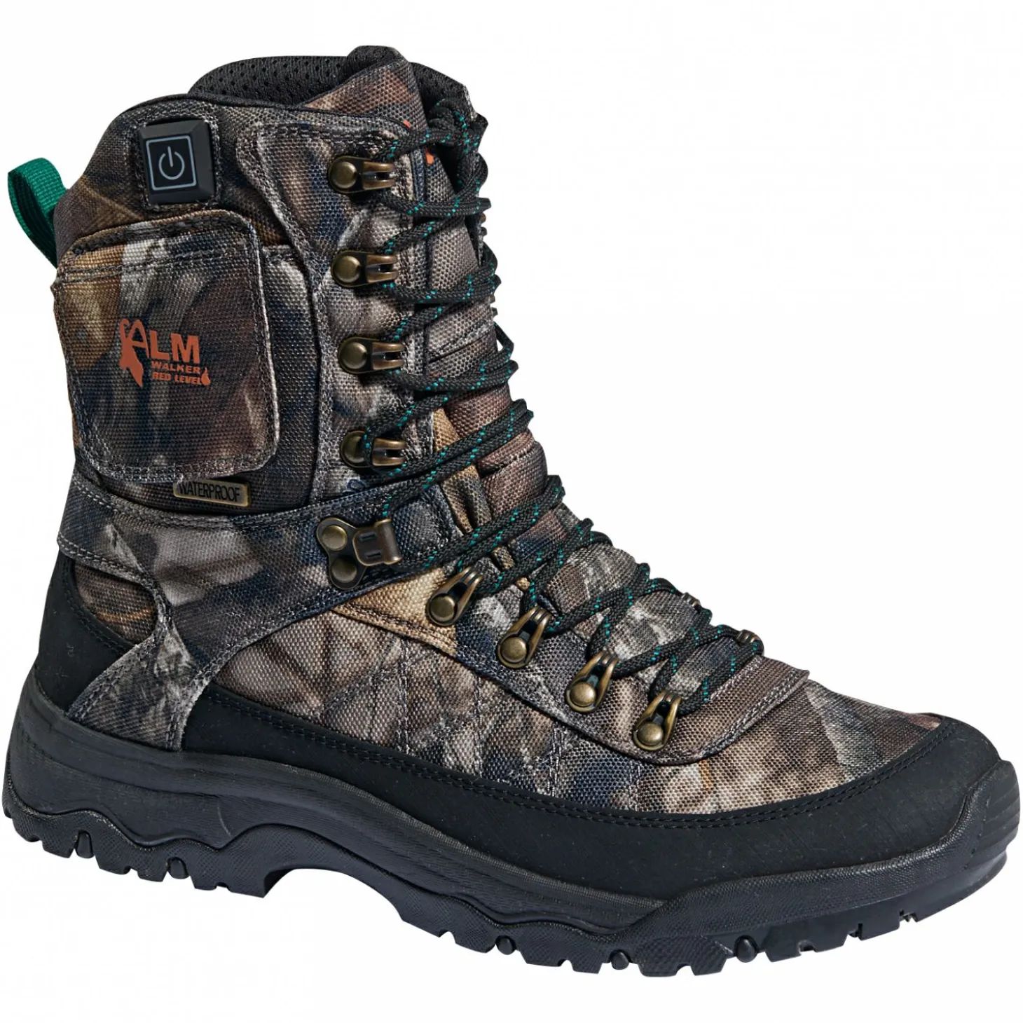 Almwalker Red Level Thermoboots Polar Shield Herren, beheizbar (Camouflage)