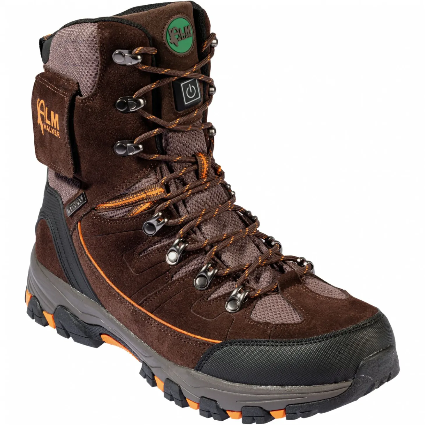 Almwalker Red Level Winterstiefel Ice Herren, beheizbar (Braun)