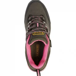 Almwalker Trekkingschuhe Ventura Pro Low Damen (Khaki/Pink)