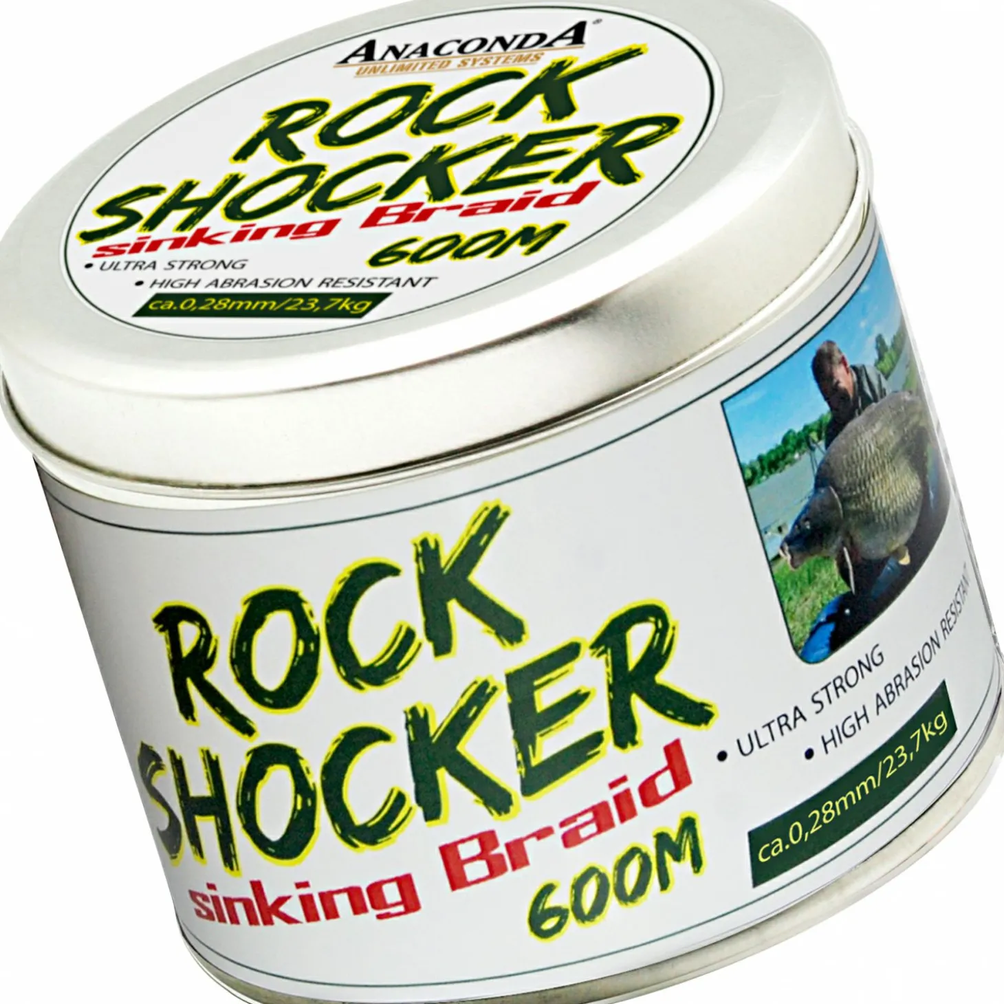 Anaconda Angelschnüre Rockshocker (grün, 600 m)