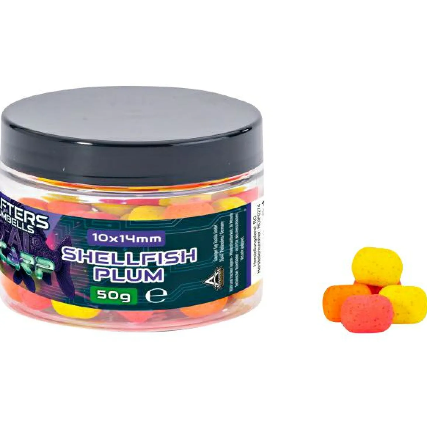 Anaconda Wafter-Dumbells Bird Food Mix / Fish Mix (Shellfish-Plum)