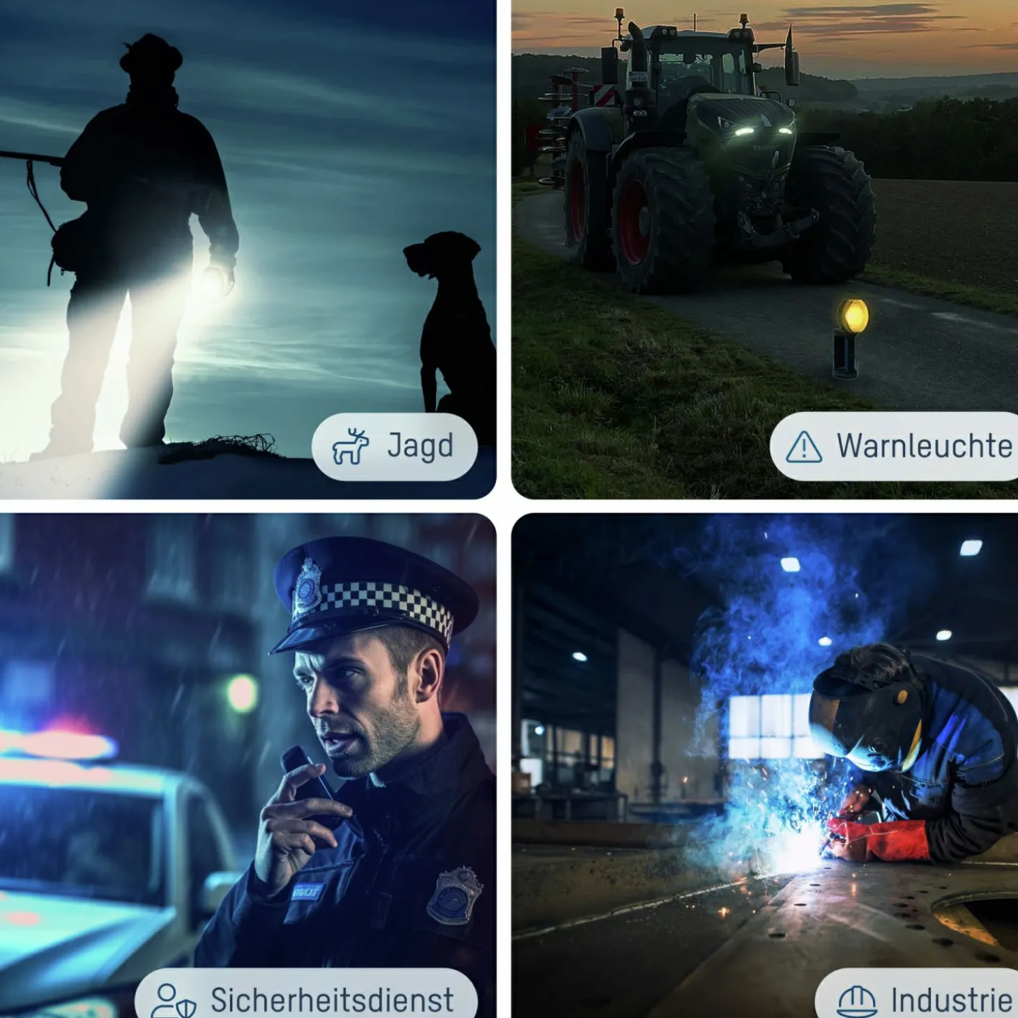 Ansmann Handscheinwerfer Future HS1000FR