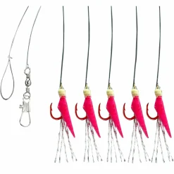 Aquantic Real Skin Vorfach Rig 5 (Pink)