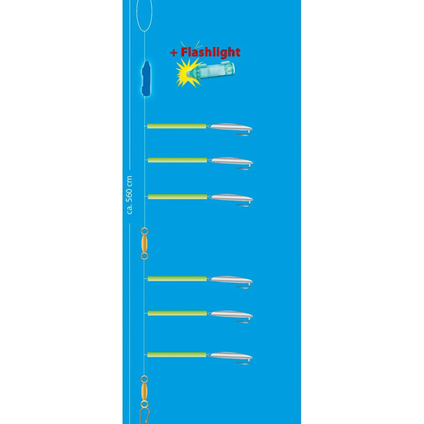 Aquantic Rotbarsch Rig (Flashlight)