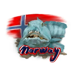 Aufkleber (Seawolf Norway)