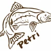 Aufkleber (Trout Petri)