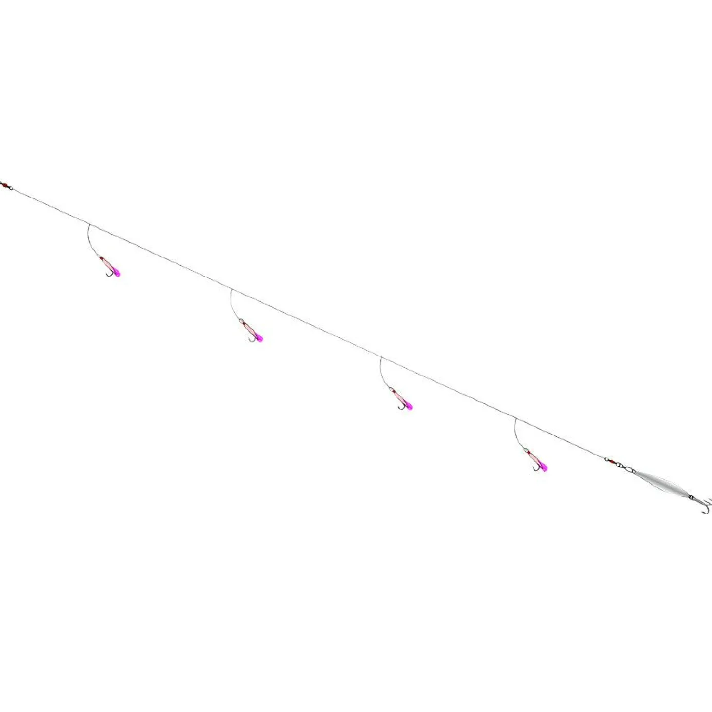 Balzer 71° North Köhlersystem (4 Haken)