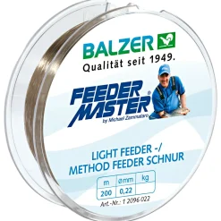 Balzer Angelschnur Lightfeeder-/ Method Feeder (braun, 200 m)