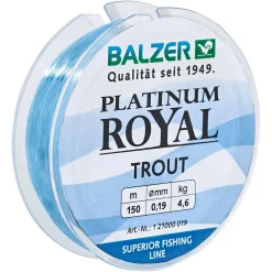 Balzer Angelschnur Platinum Royal Trout (blau)