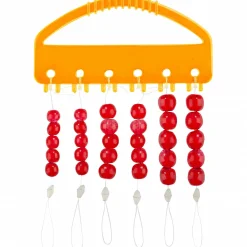 Balzer Glasperlen Rot