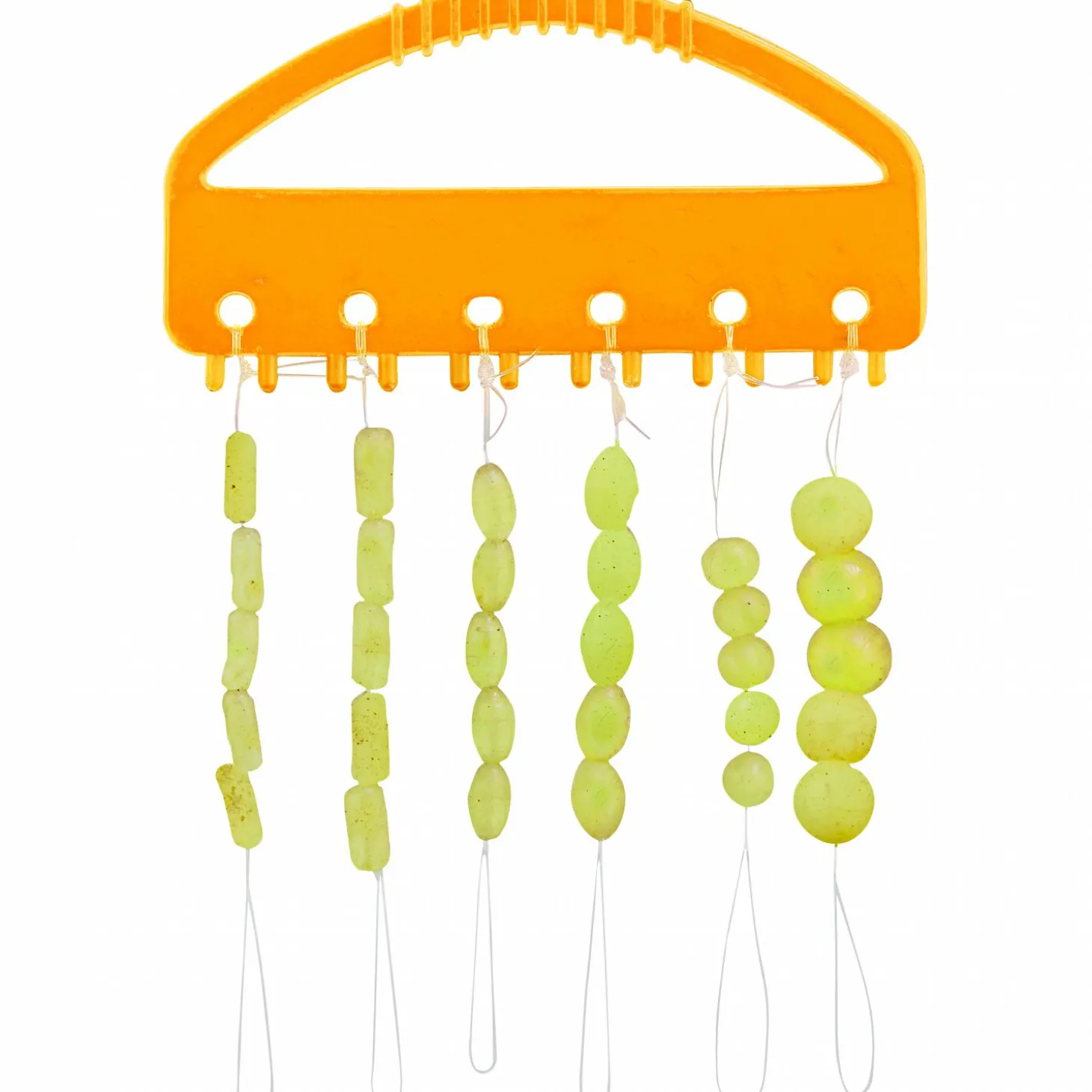 Balzer Gummi-Stopper und -Perlen Gelb
