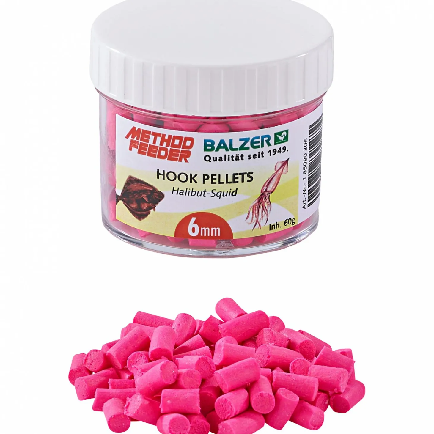 Balzer Method Feeder Pellets (Heilbutt Tintenfisch)
