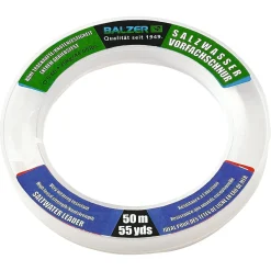 Balzer Salzwasservorfach-/ Schlagschnur (transparent, 50 m)