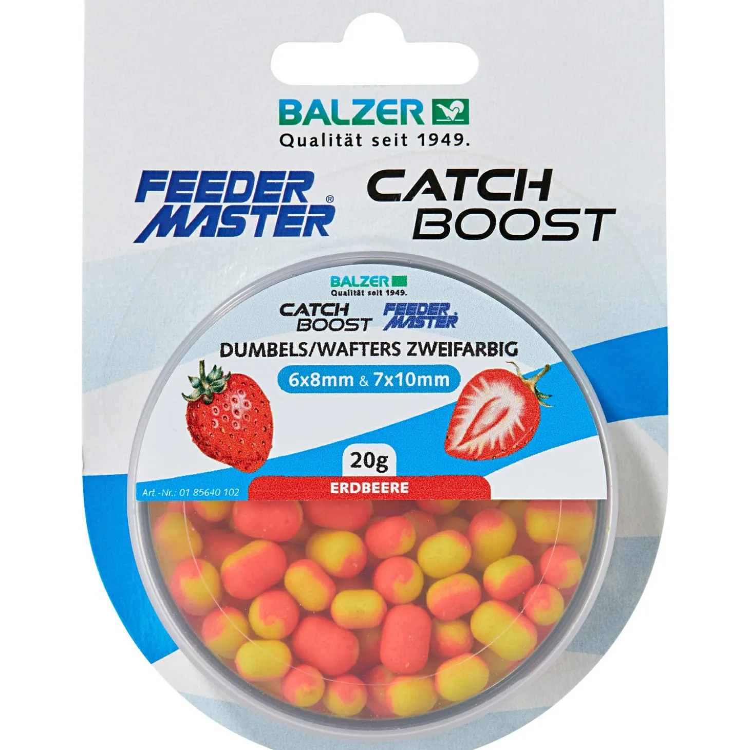 Balzer Zweifarbige Dumbells Wafter (Erdbeere)