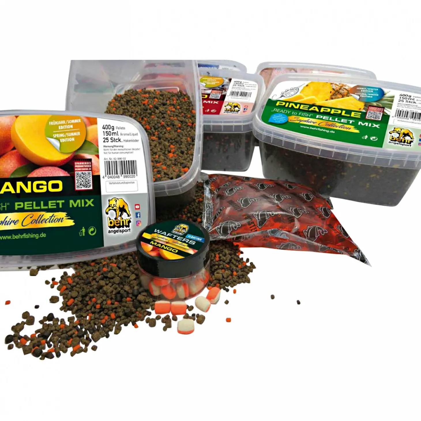 Behr Ready To Fish Pellet Mix Herbst/Winter (Fish/Squid)