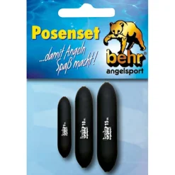 Behr Unterwasserposen Inline-Floater Set (schwarz)