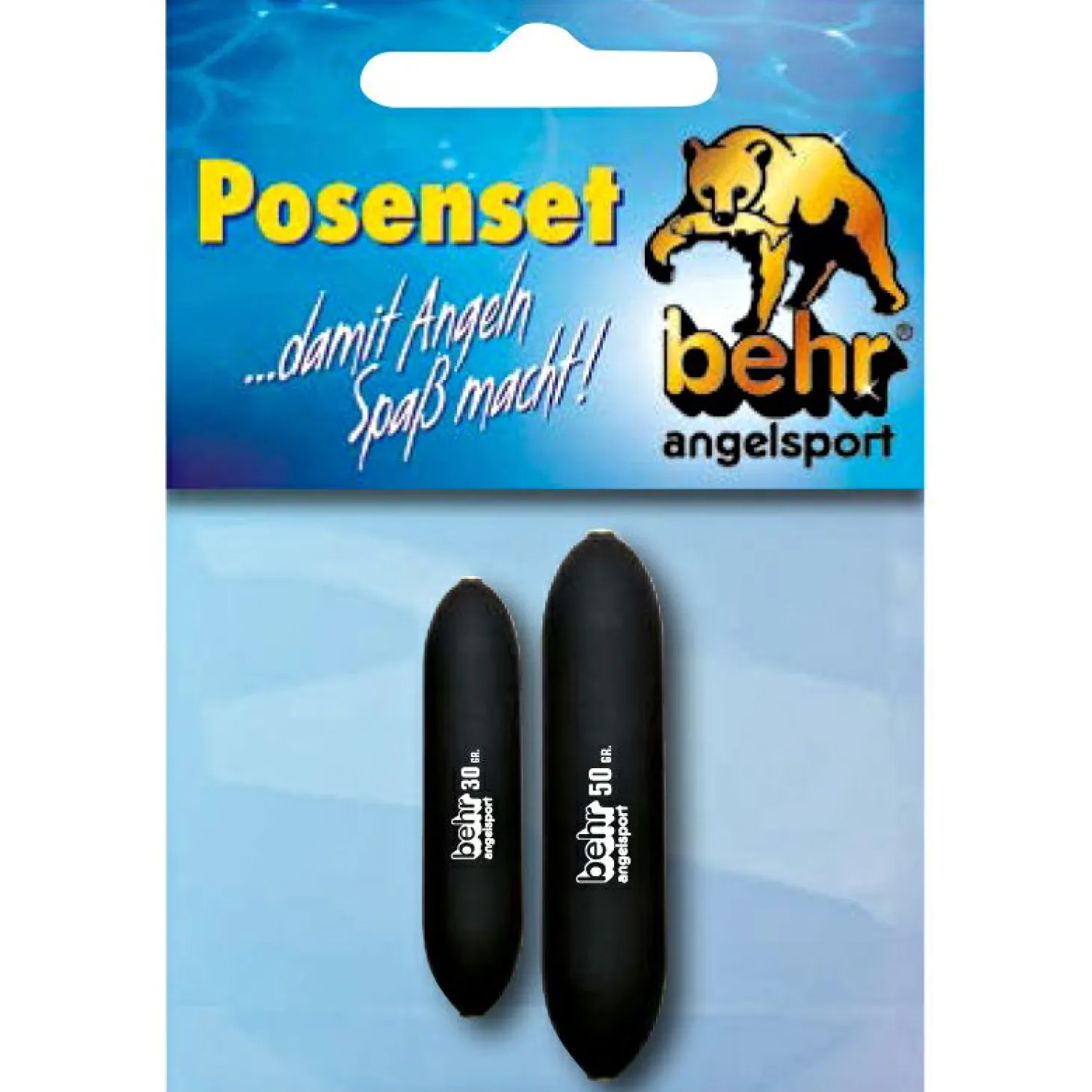 Behr Unterwasserposen Inline-Floater Set (schwarz)