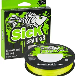 Berkley Angelschnur Sick Braid (150m, Hi-Viz Yellow)