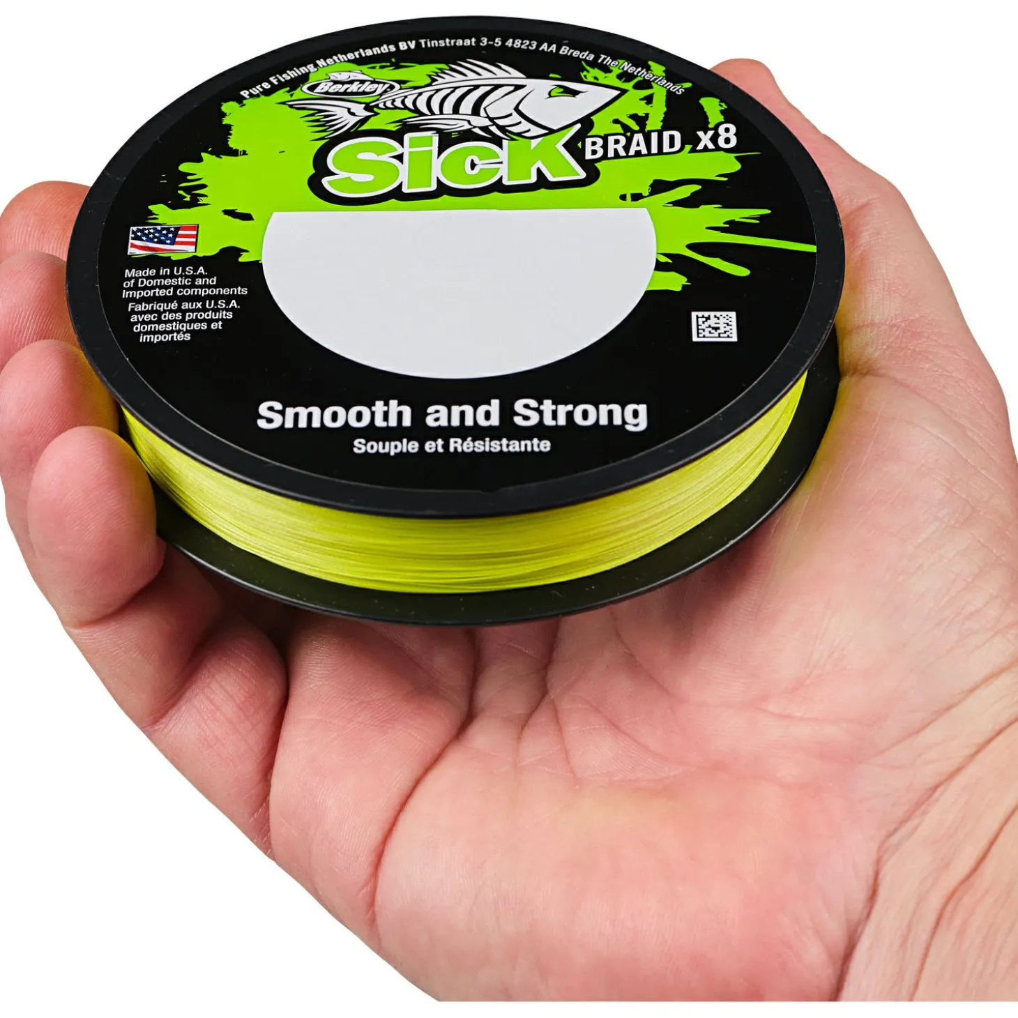 Berkley Angelschnur Sick Braid (150m, Hi-Viz Yellow)