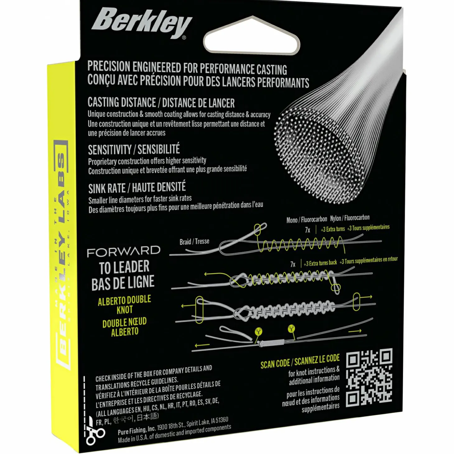 Berkley Forward (Flame Green, 150 m)