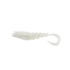 Berkley Gulp!® Nemesis Prawn Curl Tail (Pearl White)