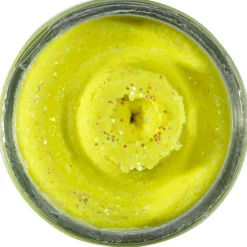 Berkley PowerBait® Natural Glitter Trout Bait (Liver Sunshine Yellow Glitter)