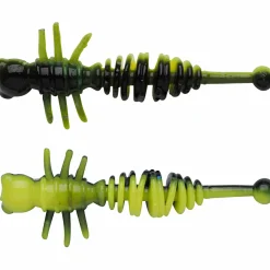 Berkley PowerBait Power Larvae (Black/Sunshine Yellow)