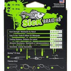 Berkley Sick Braid x8 (150 m, Moss Green)