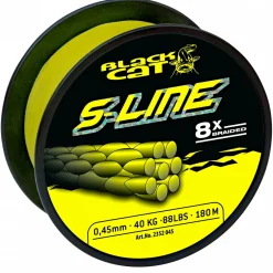 Black Cat Angelschnur Cat S-Line gelb (180-300 m)