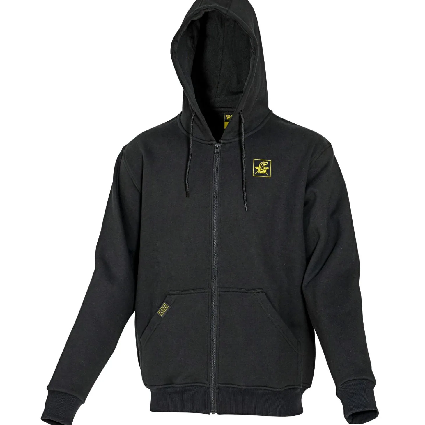 Black Cat Cat Zipper (Black)