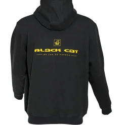 Black Cat Cat Zipper (Black)