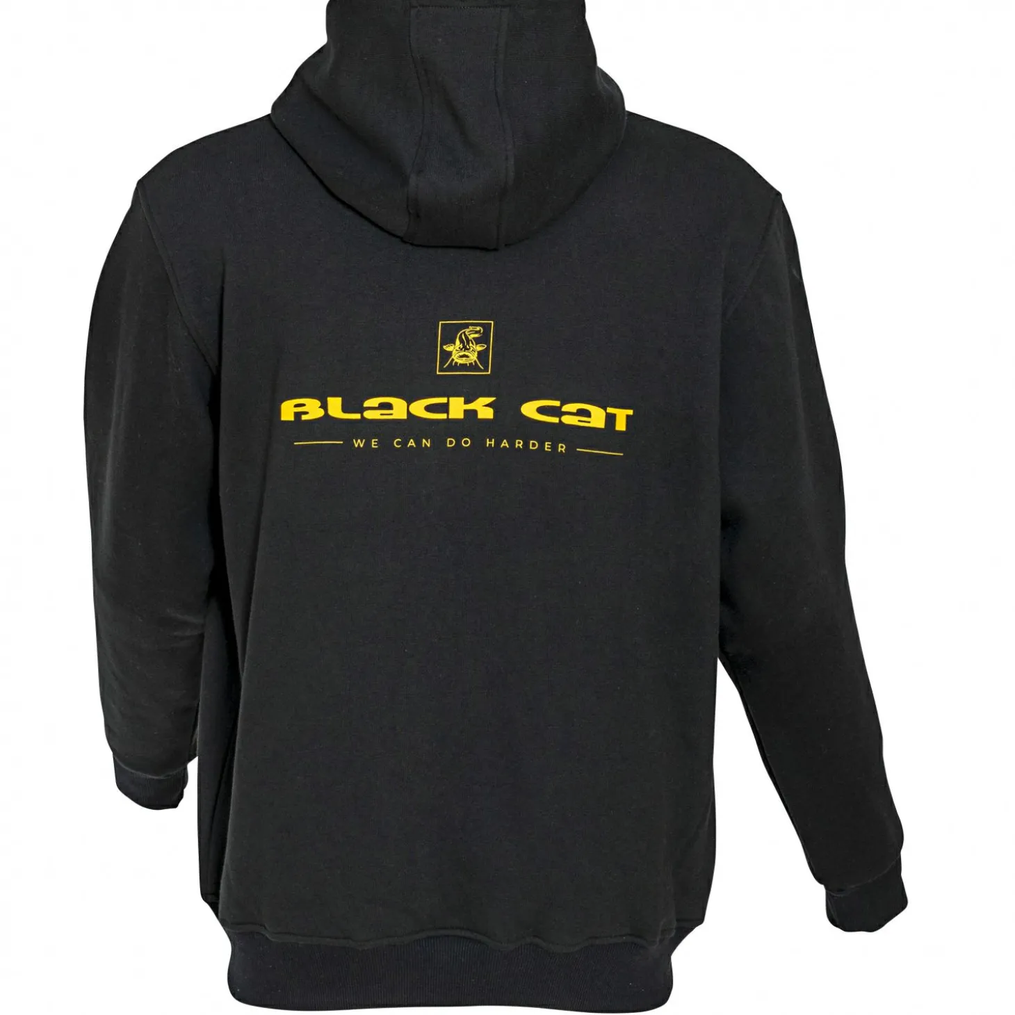 Black Cat Cat Zipper (Black)