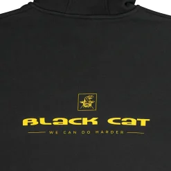 Black Cat Cat Zipper (Black)