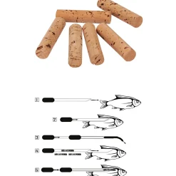 Black Cat Kork-Sticks