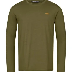 Blaser Base 160 Merino Longsleeve Herren (Dunkel Oliv)