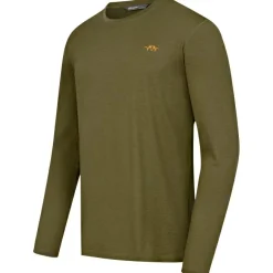 Blaser Base 160 Merino Longsleeve Herren (Dunkel Oliv)