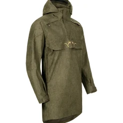 Blaser Laurent Smock Vintage Outdoorjacke Herren (Olive Mélange/Schwarz)