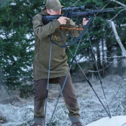 Blaser Laurent Smock Vintage Outdoorjacke Herren (Olive Mélange/Schwarz)