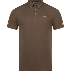 Blaser Poloshirt Competition Herren (Dunkelbraun)