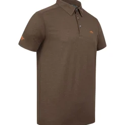 Blaser Poloshirt Competition Herren (Dunkelbraun)