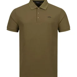 Blaser Solid Poloshirt Herren (Dunkel Oliv)