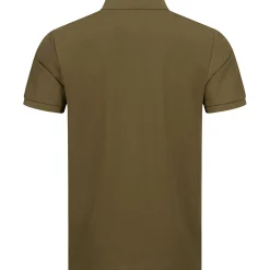 Blaser Solid Poloshirt Herren (Dunkel Oliv)
